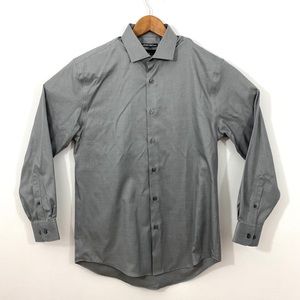 KENNETH COLE Shirt Long Sleeve Button Down